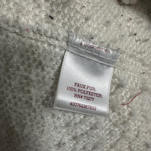 White / Black Softest Sherpa Hoodie Jacket    8319 - Picture 8 of 9